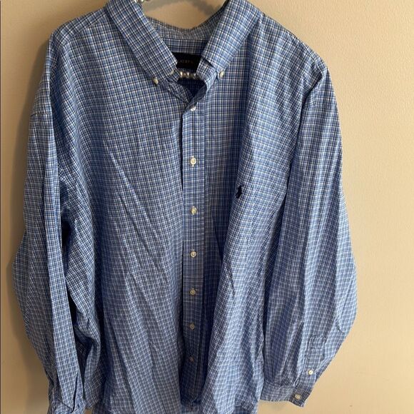 Ralph Lauren 2xb blue button down - Picture 1 of 3
